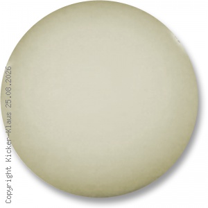 Kickerball aus Kunststoff, Standard, Hell-Beige
